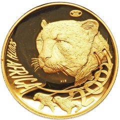 100 Rand - 1 Ounce Natura - Cheetah