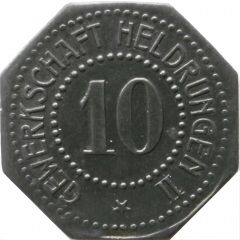 10 Pfennig - Heldrungen Gewerkschaft Heldrungen II