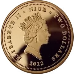 2 Dollars - Elizabeth II Spider-man