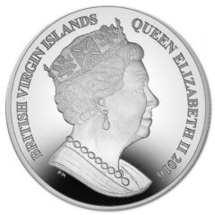 10 Dollars - Elizabeth II Lincoln Memorial, Silver UHD