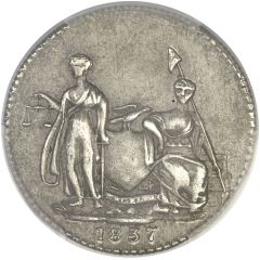 3 Cents - Hard Times Token - Feuchtwanger