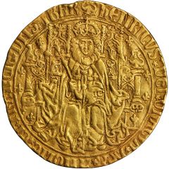 1 Sovereign - Henry VII Group III, dragon