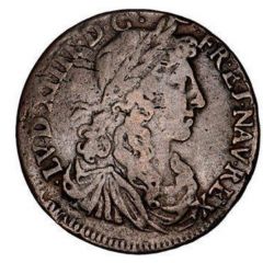 LOUIS XIV - Quinze sols de la foire de Beaucaire annulé, Montpellier