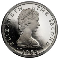 1 Pound - Elizabeth II Peel, Platinum Proof