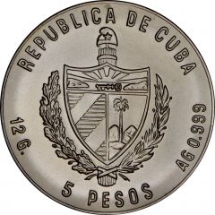 5 Pesos Santisima Trinidad