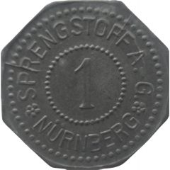 1 Pfennig - Nürnberg Sprengstoff A.G.
