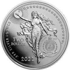 2 Dollars - Elizabeth II Albert Einstein