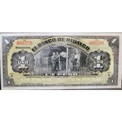 1 Peso El Banco de Hidalgo
