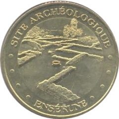 Monnaie de Paris Tourist Token - Ensérune Site Archéologique