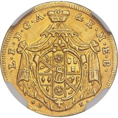 1 Ducat - Lothair Francis of Schönborn Peace treaty of Ryswick