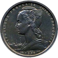 2 Francs Pattern