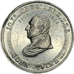 Token - Cracker Jack Mystery Club 10th President John Tyler