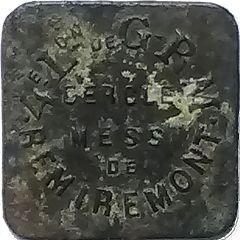 Jetons Necessite - Cercle mess de Remiremont 1 F