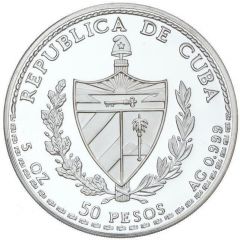 50 Pesos Spanish Monarchs