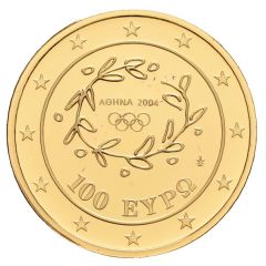 100 Euros Olympics - Torch runner