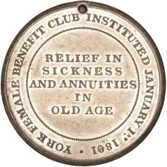 Medal York Female Benefit Club