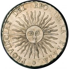 8 Soles Provincias del Rio de la Plata