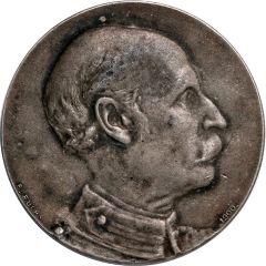 Medal General White; silver