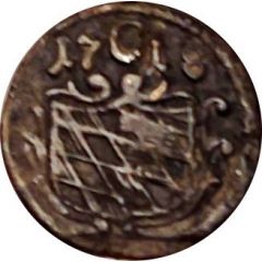 1 Pfennig - Maximilian II Emmanuel