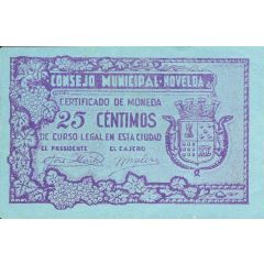 25 Céntimos Novelda