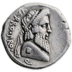 Denarius - Pompeius Magnus VARRO•PRO•Q / MAGN•PRO COS