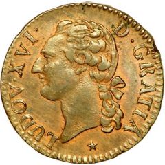 1/2 Sol of an Ecu - Louis XVI