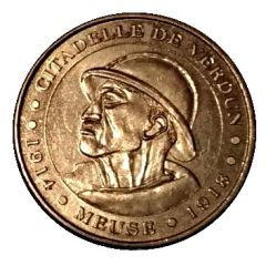 Monnaie de Paris Tourist Token - Citadelle de Verdun