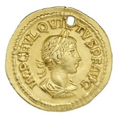 Aureus - Quietus VICTORIA AVGG, Antioch