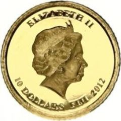 10 Dollars - Elizabeth II Christ the Redeemer - Brazil