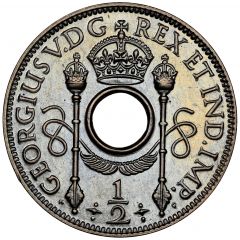 1/2 Penny - George V