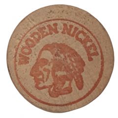 Wooden Nickel - In Soccer We Trust