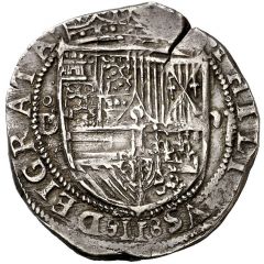 2 Reales - Felipe II Coruna