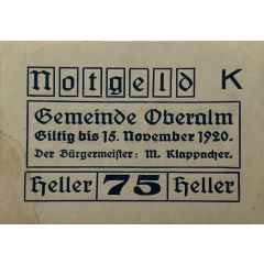 75 heller Oberalm