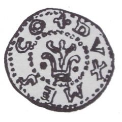 Denier Bracteate - Mieszko III the Old Gniezno or Kalisz mint