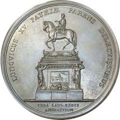 Medal - Louis XV Tribute of Paris Merchants