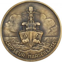 Medal - Croiseur La Marseillaise