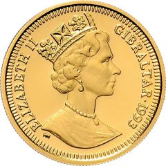 70 ECUs - Elizabeth II Eurotunnel