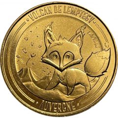 Jeton touristique - Monnaie de Paris - Volcan de Lemptégy