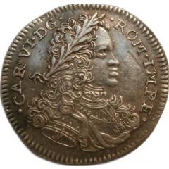 1 Carlino - Carlo VI