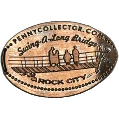 Rock City Gardens - Swing-a-Long Bridge Lookout Mountain, Georgia