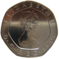 20 Pence - Elizabeth II 2nd portrait