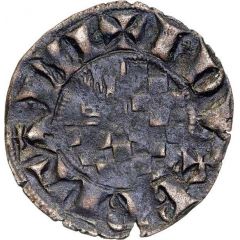 Denier - John III of Brittany and Isabel of Castile