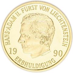 50 Franken - Hans-Adam II Succession of Hans-Adam II