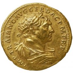 Aureus - Trajan COS V P P S P Q R OPTIMO PRINC, Arabia