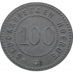 100 Pfennig - Hörde Glückaufsegen