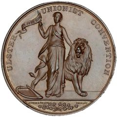 Medal Ulster Unionist Convention, bronze