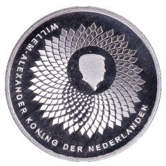 5 Euros - Willem-Alexander University of Wageningen (colored - Food