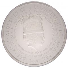 100 Pounds - Elizabeth II Platinum Jubilee - Queen on throne