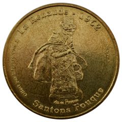 Tourist token - Monnaie de Paris - Marseille - Infopuce - Santons Fouque - La Renaude 1962