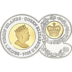 10 Dollars - Elizabeth II 90th Birthday of Queen Elizabeth II, 90 Shape